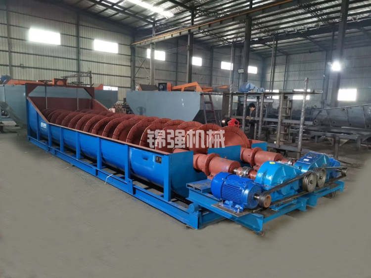 螺旋洗砂機(jī)(圖1) 螺旋洗沙機(jī)(圖1)